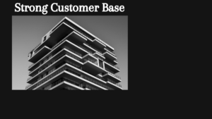 Building a Strong Customer Base
