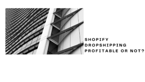 Shopify Dropshipping Profitable or Not