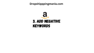 Add Negative Keywords