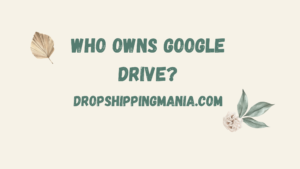 Who owns google drive?
